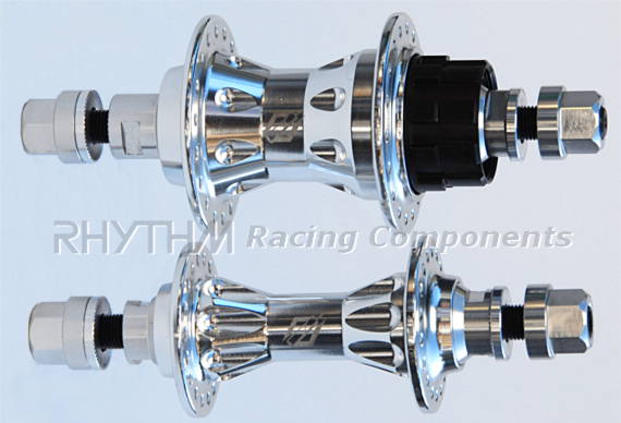 TNT Peacemaker PRO sealed bearing bmx racing hub polished silver TNT Peacemaker PRO sealed bearing bmx racing hub polished silver